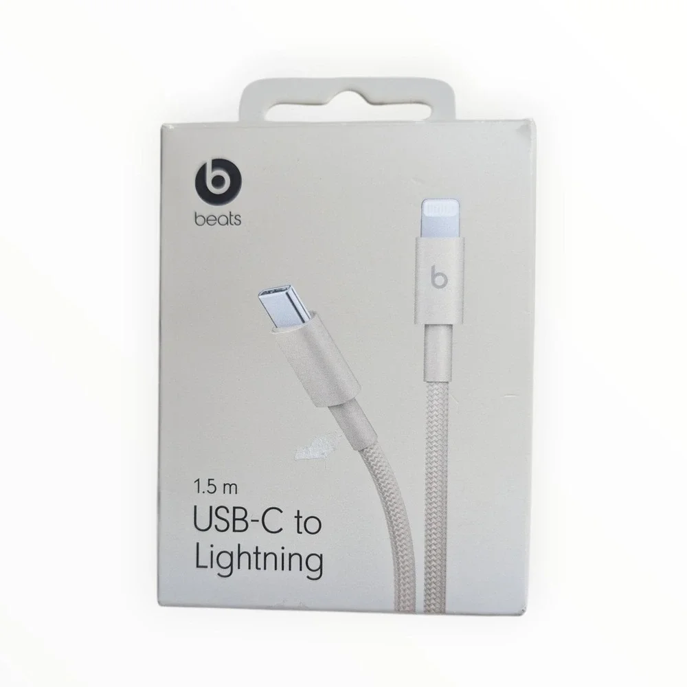 D7-O Beats USB-C To Lighting Cable‎ 1.5m Fast Charge Woven - Stone